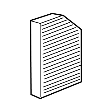 Mercedes-Benz CLE450 Cabin Air Filter - 254-835-01-00