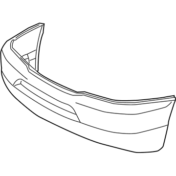 Mercedes-Benz ML430 Bumper Cover - 163-880-38-70