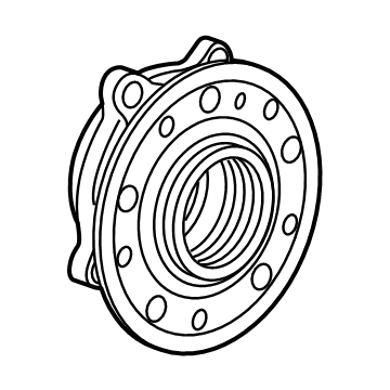 Mercedes-Benz SL63 AMG S E Performance Wheel Hub - 206-334-05-00