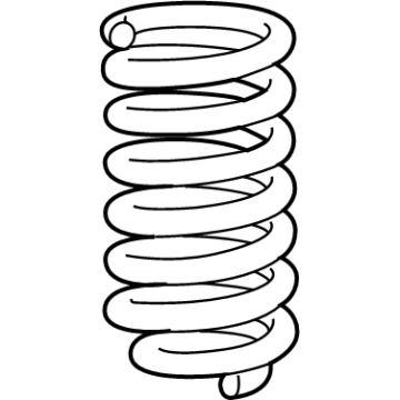 Mercedes-Benz GLC63 AMG S E Performance Coil Springs - 254-321-58-00