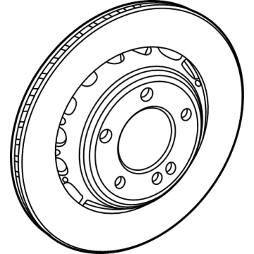 Mercedes-Benz G580 Brake Rotor - 465-420-57-00
