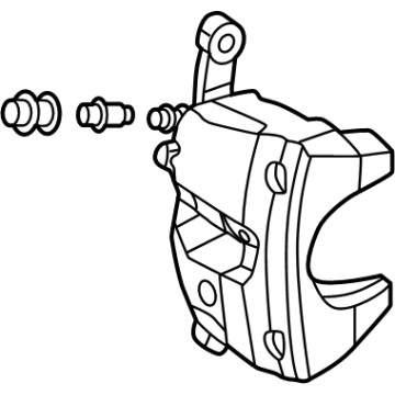 Mercedes-Benz G580 Brake Caliper - 465-423-20-00