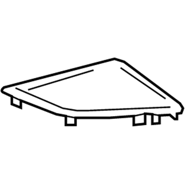 Mercedes-Benz 217-694-03-37-8Q96 Speaker Grille Mercedes-Benz 217-694-03-37-8Q96 Speaker Grille