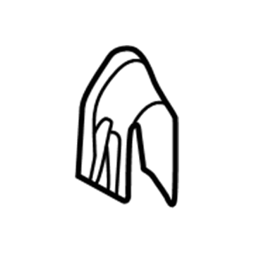 Mercedes-Benz 111-203-01-40 Support Bracket 111-203-01-40 Mercedes-Benz Support Bracket Illustration 1 of 1