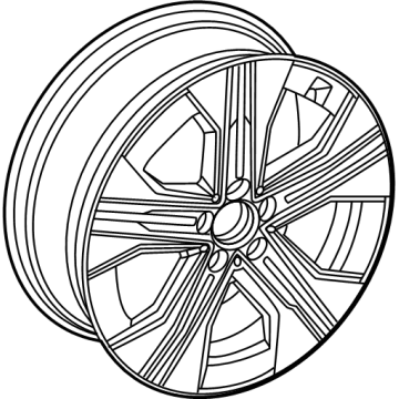 Mercedes-Benz EQB 250+ Alloy Wheels - 243-401-20-00-7X23