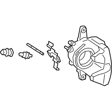 Mercedes-Benz Brake Caliper Repair Kit - 167-421-90-00