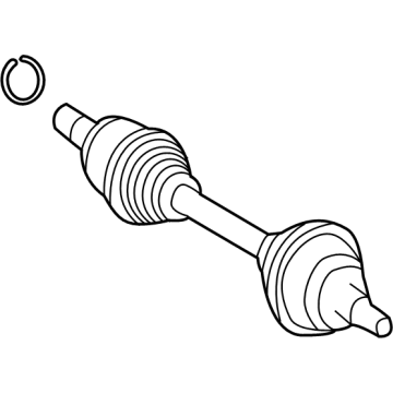 Mercedes-Benz CLE450 Axle Shaft - 214-330-03-00
