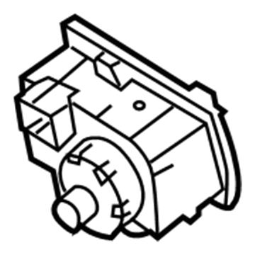 Mercedes-Benz Headlight Switch - 164-545-03-04-7376