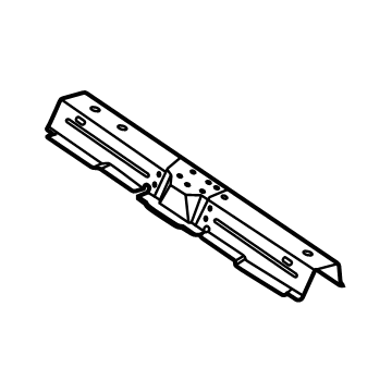 Mercedes-Benz EQS 450 SUV Rear Crossmember - 296-610-34-01