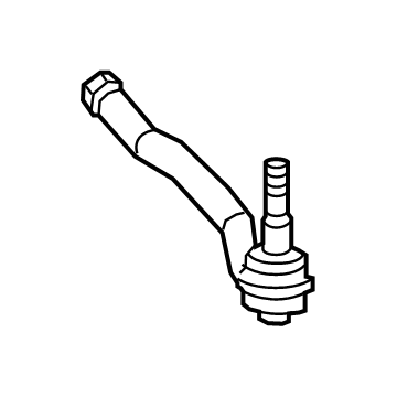 Mercedes-Benz G580 Tie Rod End - 463-330-48-01