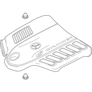 Mercedes-Benz G550 Engine Cover - 256-010-99-06