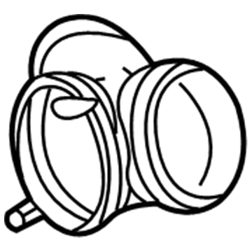 Mercedes-Benz 113-094-01-03 Air Distributor 113-094-01-03 Mercedes-Benz Air Distributor Illustration 1 of 1