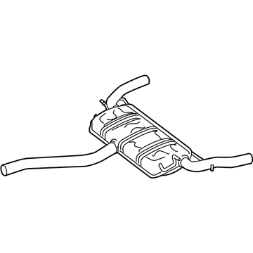 Mercedes-Benz Exhaust Pipe - 117-490-07-50