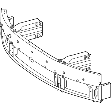 Mercedes-Benz EQS 450+ SUV Bumper - 296-620-97-00