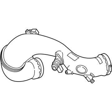 Mercedes-Benz C300 Air Duct - 274-090-56-00-80