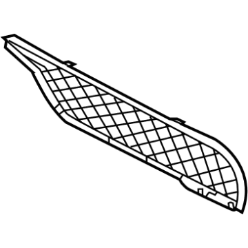 Mercedes-Benz AMG GT Grille - 190-885-03-54