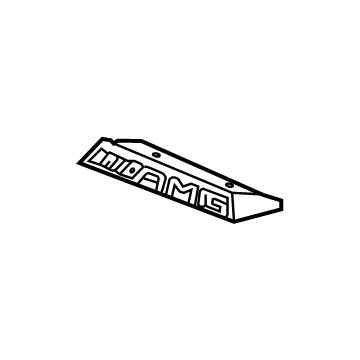 Mercedes-Benz AMG GT S Emblem - 190-817-08-00-64
