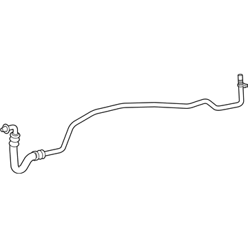 Mercedes-Benz S550e Transmission Oil Cooler Hose - 222-270-07-01