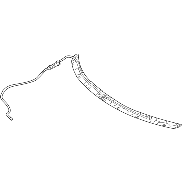 Mercedes-Benz AMG GT Black Series Windshield Washer Nozzle - 197-860-00-92