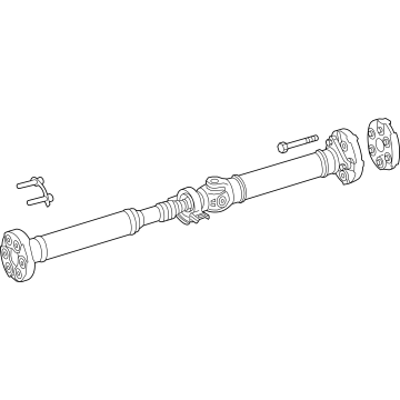 Mercedes-Benz AMG GT 55 Drive Shaft - 232-410-55-00