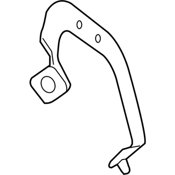 Mercedes-Benz 176-520-04-41 Mount Bracket 176-520-04-41 Mercedes-Benz Mount Bracket Illustration 1 of 1