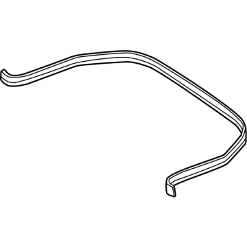Mercedes-Benz AMG GT 55 Weather Strip - 232-880-69-03