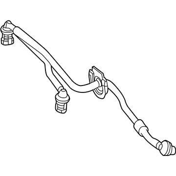 Mercedes-Benz SL550 Brake Booster Vacuum Hose - 231-430-10-29