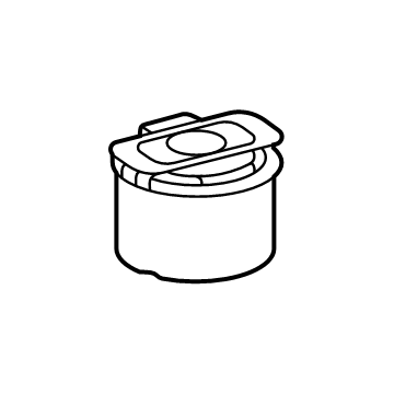 Mercedes-Benz EQS 580 SUV Crossmember Bushing - 297-351-01-00
