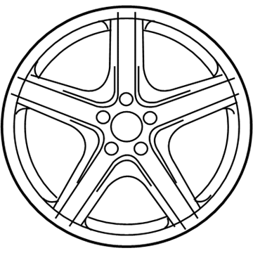 Mercedes-Benz GL450 Alloy Wheels - 164-401-43-02-80