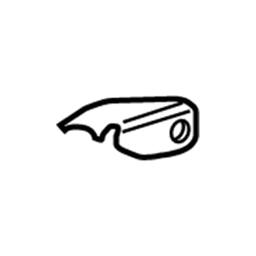 Mercedes-Benz S560e Muffler Strap - 222-491-17-41-64