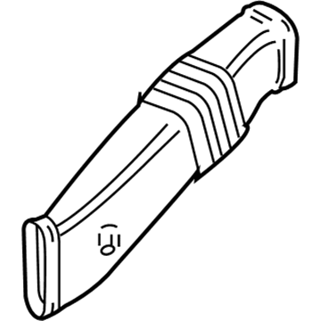 Mercedes-Benz E63 AMG Air Duct - 156-094-05-82