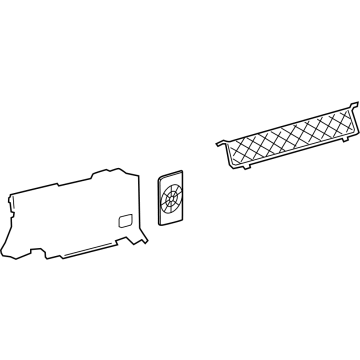 Mercedes-Benz 465-690-04-00-9J28 TRIM, SIDE WALL