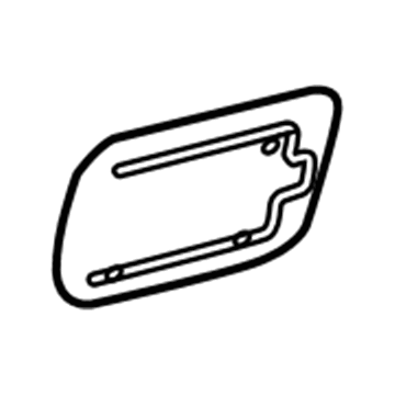 Mercedes-Benz Fuel Door - 221-757-00-06