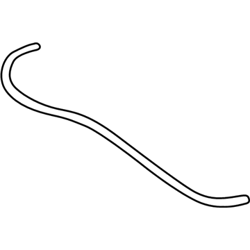 Mercedes-Benz C350 Coolant Reservoir Hose - 203-501-45-82