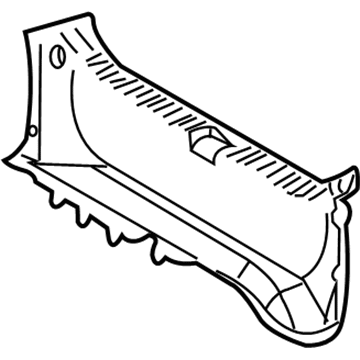 Mercedes-Benz 203-690-23-40-7C45 Rear Body Panel Mercedes-Benz 203-690-23-40-7C45 Rear Body Panel