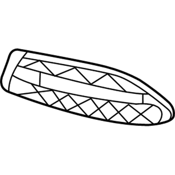 Mercedes-Benz SLK250 Grille - 172-885-04-23
