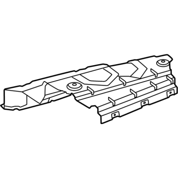 Mercedes-Benz CLE53 AMG Exhaust Heat Shield - 206-680-07-00