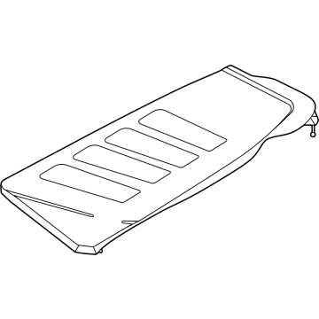 Mercedes-Benz E350 Engine Cover - 254-010-87-00
