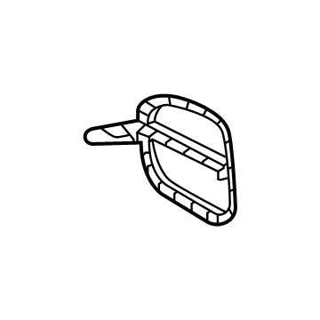Mercedes-Benz AMG GT Air Duct - 190-885-71-01
