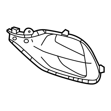 Mercedes-Benz AMG GT C Grille - 190-885-60-02