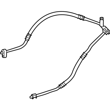 Mercedes-Benz C63 AMG S E Performance A/C Hose - 206-830-96-03