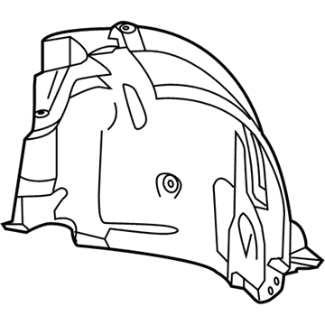 Mercedes-Benz CLS400 Wheelhouse - 218-690-04-30