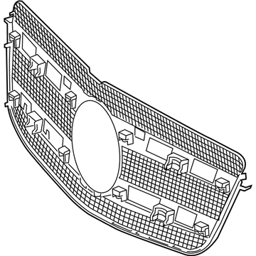 Mercedes-Benz GLS63 AMG Grille - 166-888-02-00