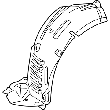 Mercedes-Benz SL63 AMG Wheelhouse - 231-690-17-30