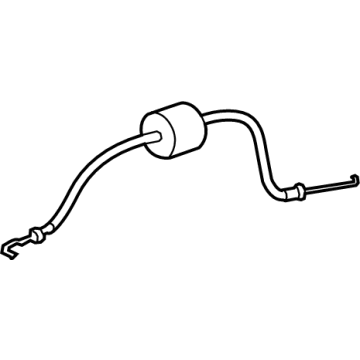 Mercedes-Benz eSprinter Door Latch Cable - 907-760-29-00