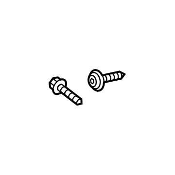 Mercedes-Benz S63 AMG E Performance Door Screws - 000-990-60-37
