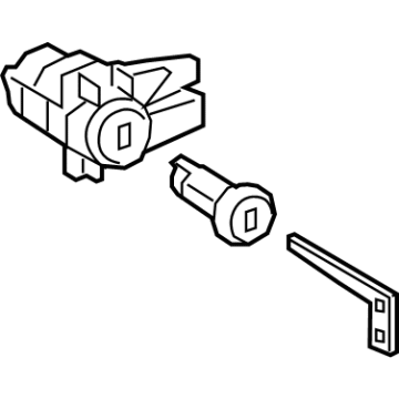 Mercedes-Benz eSprinter Door Lock Cylinder - 910-760-59-00