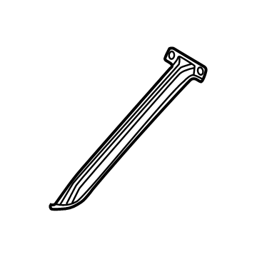 Mercedes-Benz 206-628-01-00 Support Strut Mercedes-Benz 206-628-01-00 Support Strut