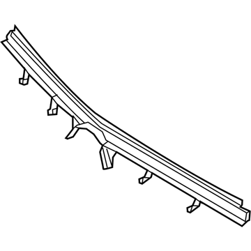 Mercedes-Benz B250e Air Deflector - 246-888-03-38