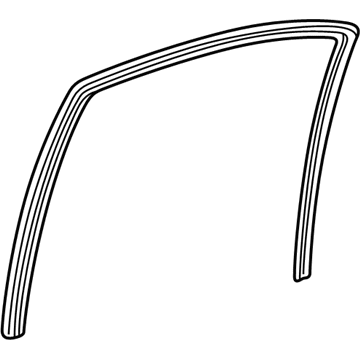 Mercedes-Benz C32 AMG Window Run - 203-735-02-25